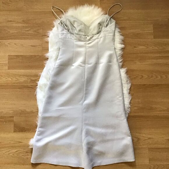 BCBGMAXAZRIA Formal Dress Beaded Neckline Shawl - Picture 5 of 11